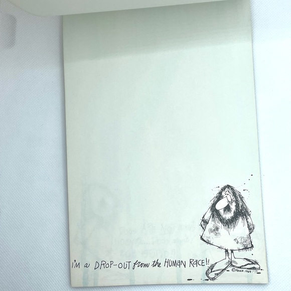 Vinatge Notepad “The Born Loser” by Paula 1969. Gag Gift. - Picture 6 of 7